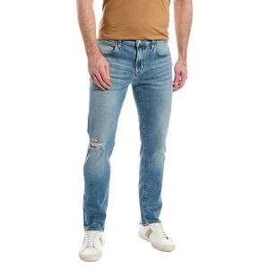 Hudson Blake Blue Denim Jeans Distressed Ripped Jeans Mens Size 36